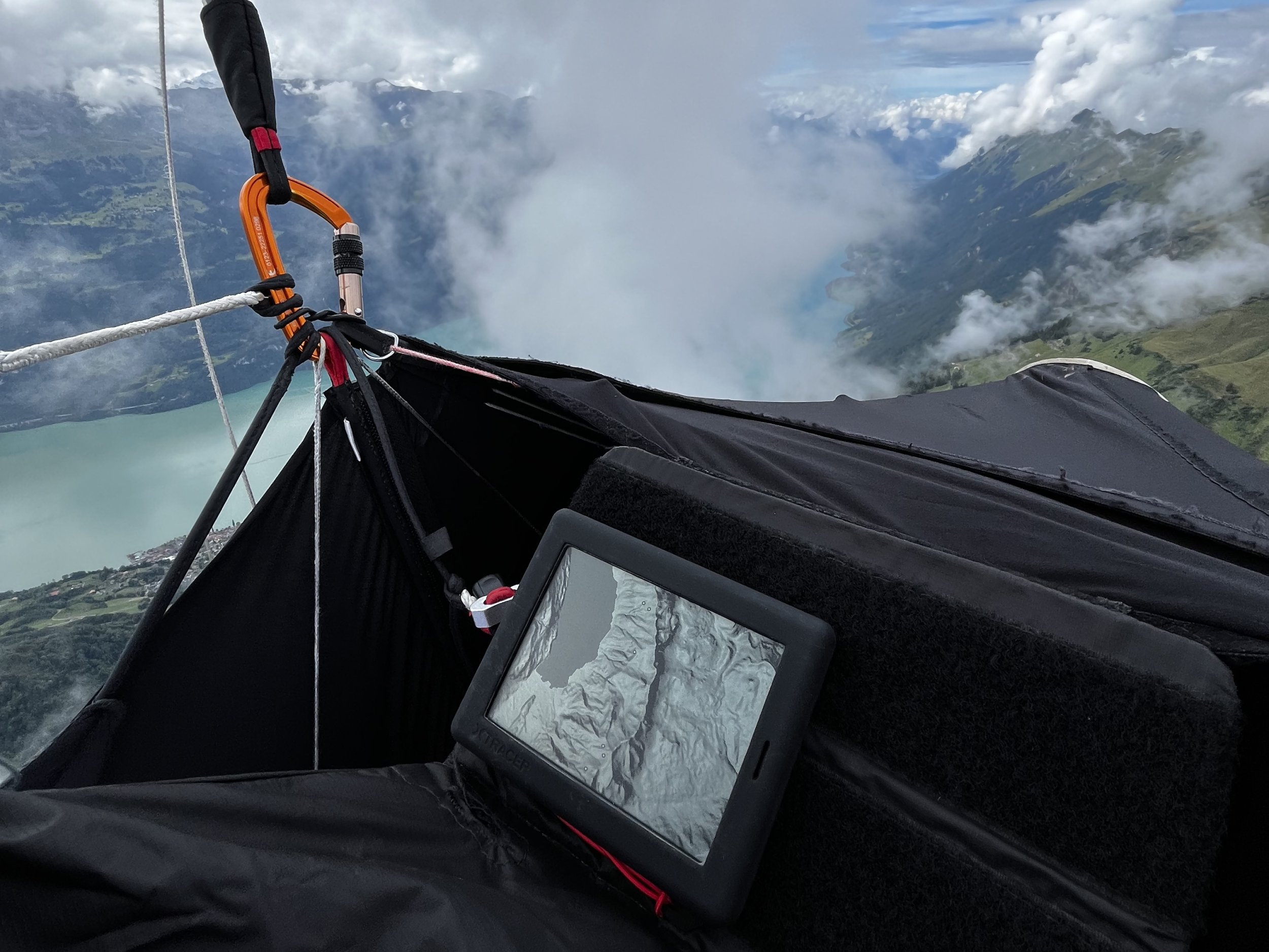 Le XC MAXX III en vol installé sur un cockpit de cocon
